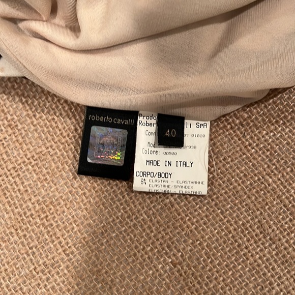 Roberto Cavalli Snake Print Jersey Dress - Picture 4 of 7